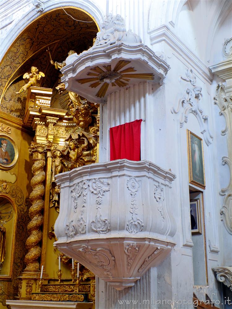Gallipoli (Lecce, Italy) - Pulpit of the Church of San Domenico al Rosario